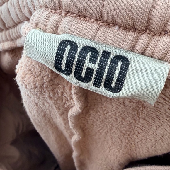 OCIO Leisurewear Fawn Flare Pants Organic Cotton Lounge Sweatpants Womens Medium - Picture 3 of 5